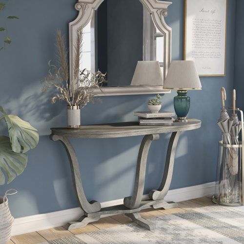 Wayfair Grey HalfMoon Console Tables You'll Love in 2023